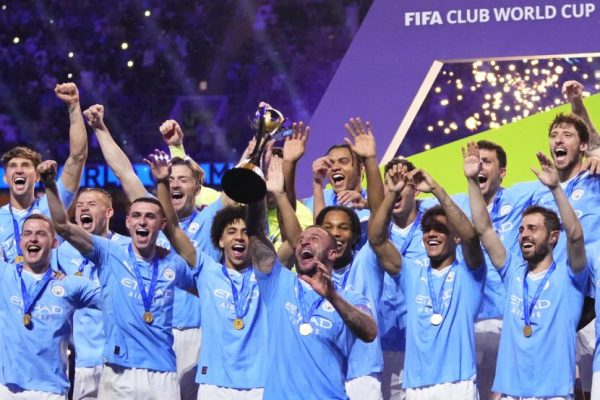 Manchester City - Selebrasi juara piala dunia antar klub 2023